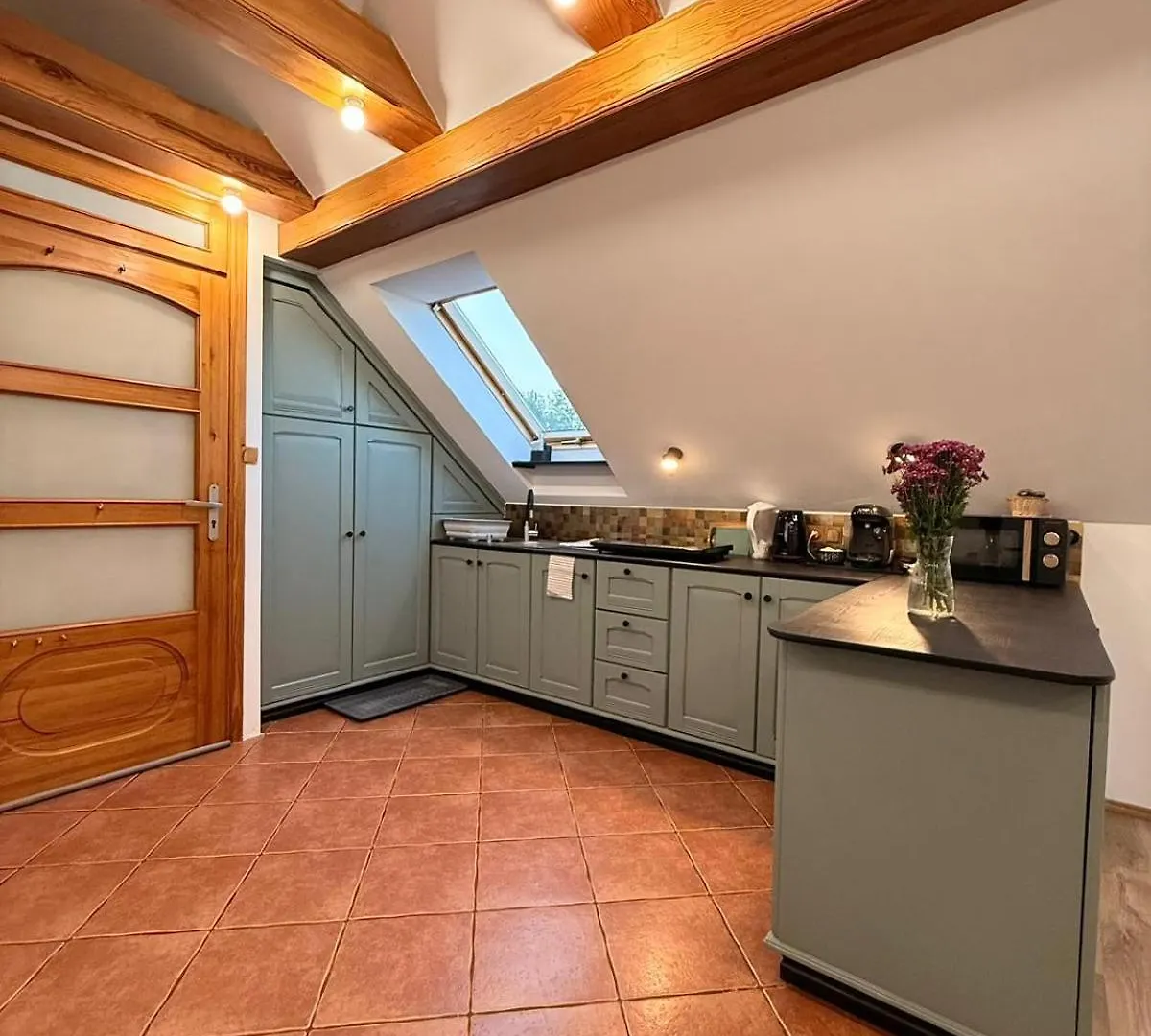 Widokowo - Apartament z tarasem i ogródkiem Tuchom Poland